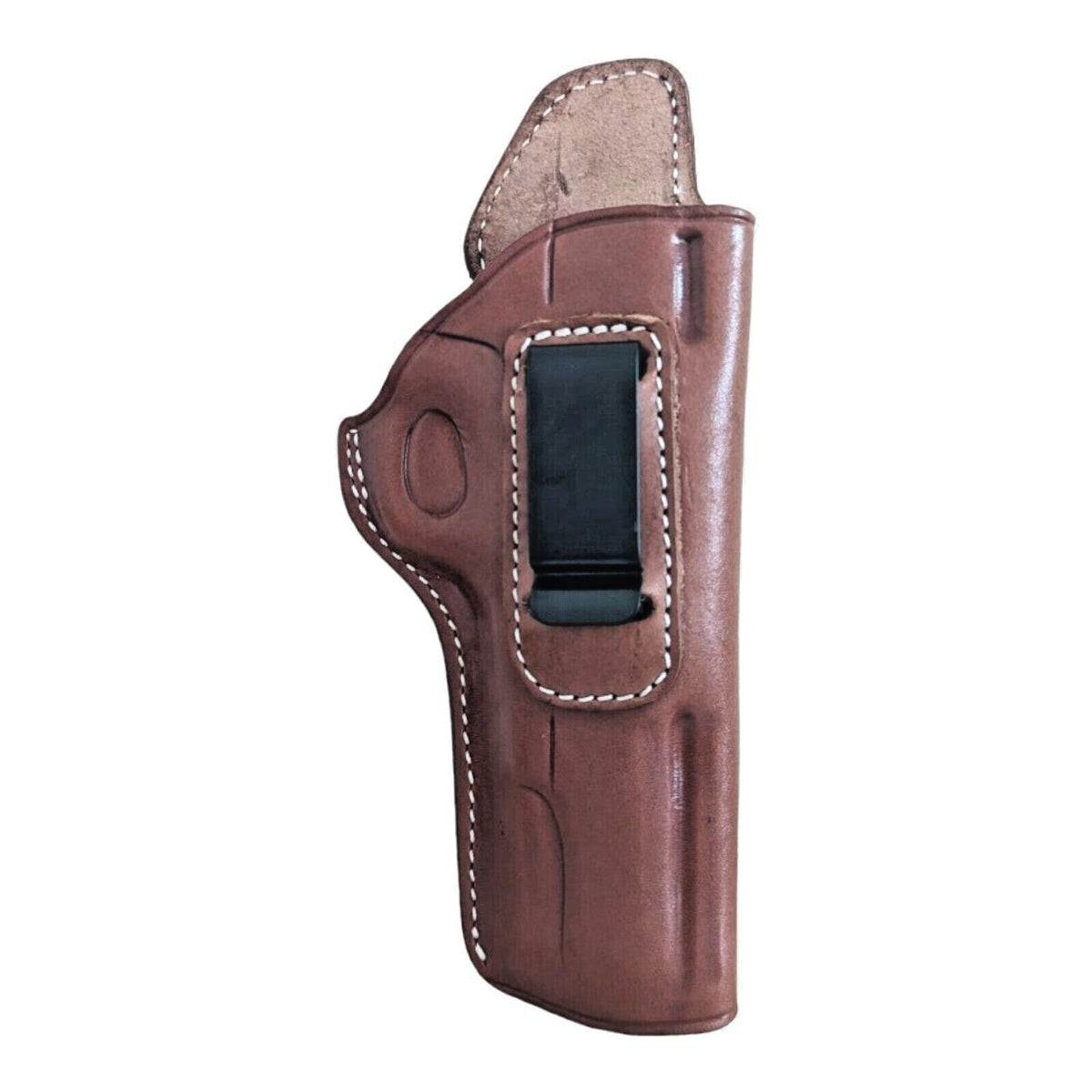Leather IWB Concealed Carry Holster for 1911 5-inch Handguns - Right Hand