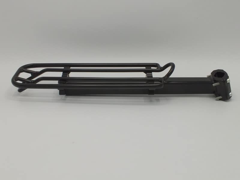 Aluminum Alloy Bike Cargo Rack for Seat Post - Fits Road, Hybrid & Mountain Bikes