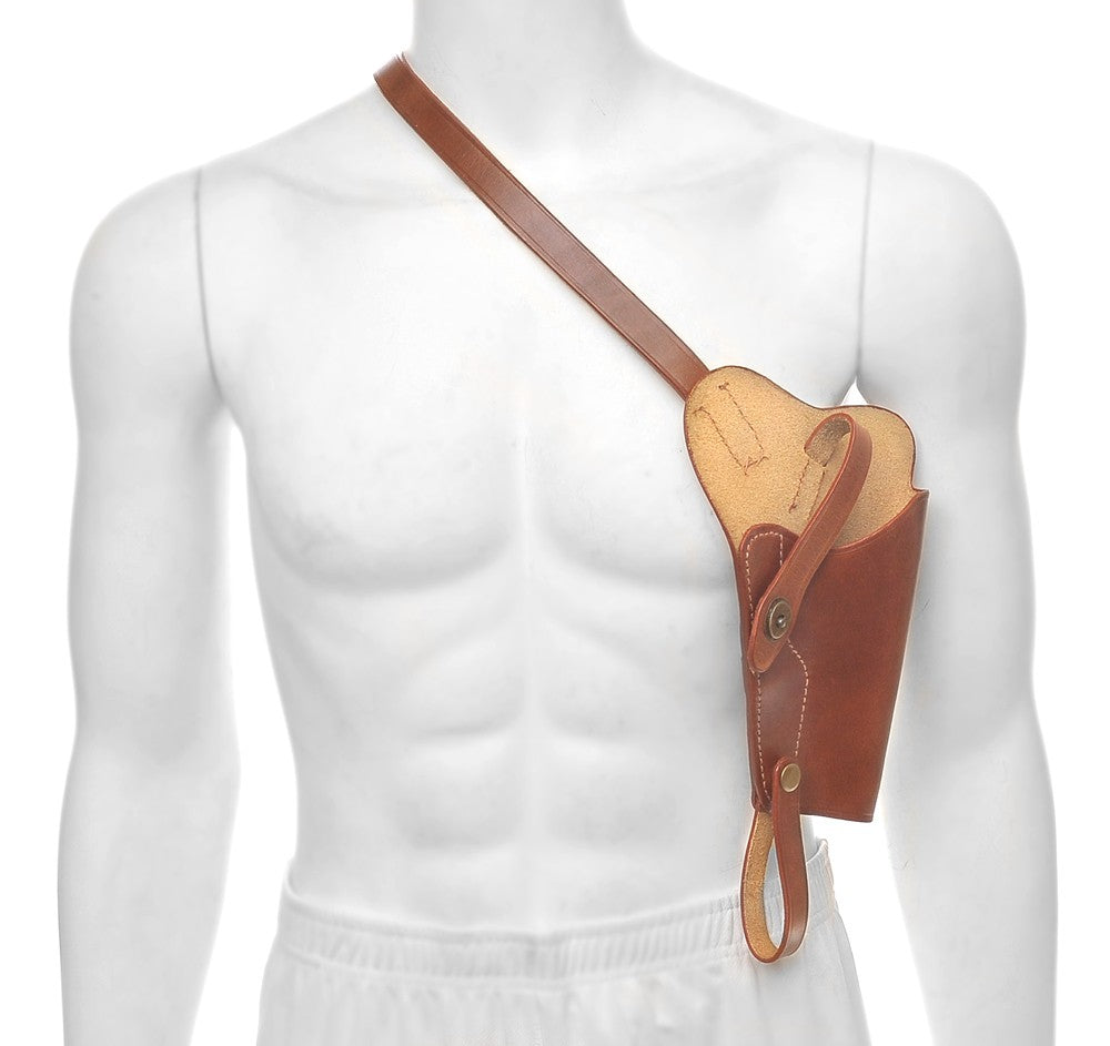 Leather Shoulder Holster Fits Browning Hi Power Springfield SA-35