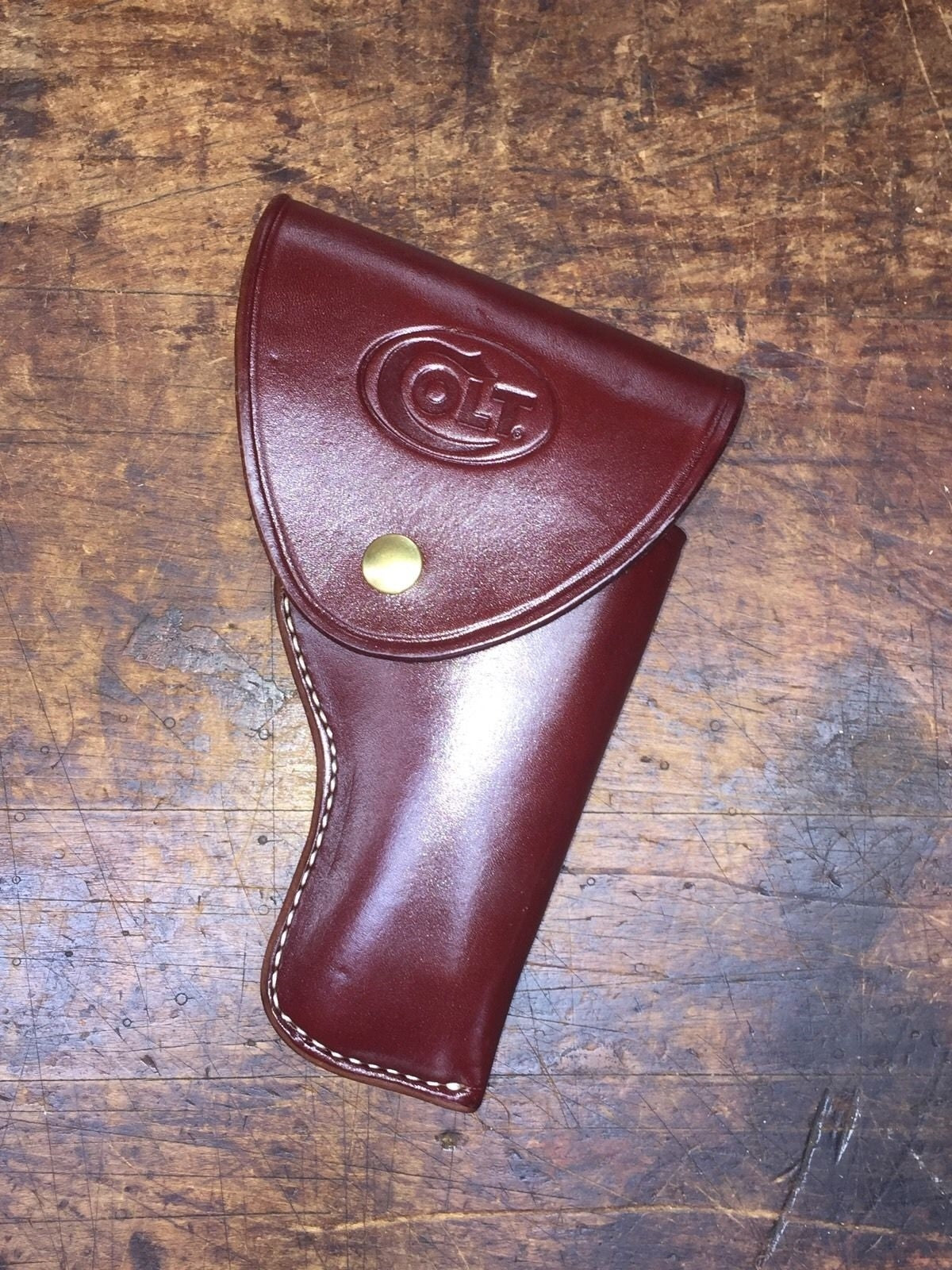 Vintage Leather Holster for Colt 1903 1908 .32 & .380 Pistols - Classic Design