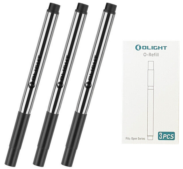 Refill Ink Cartridges for Open Series Pens - 3 Pack