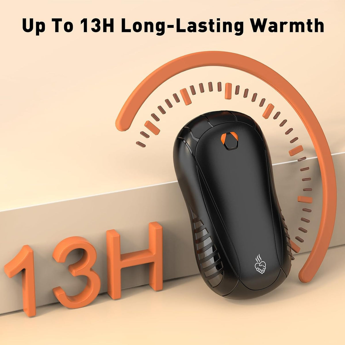 Rechargeable Hand Warmers 10000mAh Portable Electric Hand Heaters 2-Pack