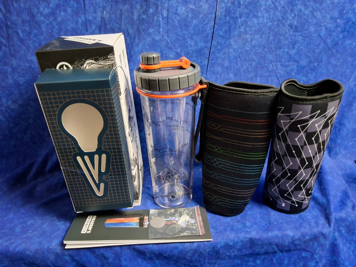 Assassin Water Bottle 2025 Poison Edition with Knights Tour & Braid Sleeve