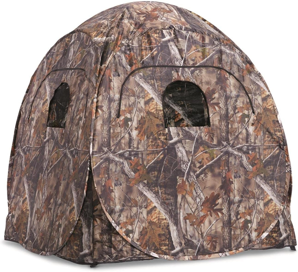 Deluxe 4-Panel Spring Steel Hunting Blind for Deer and Turkey