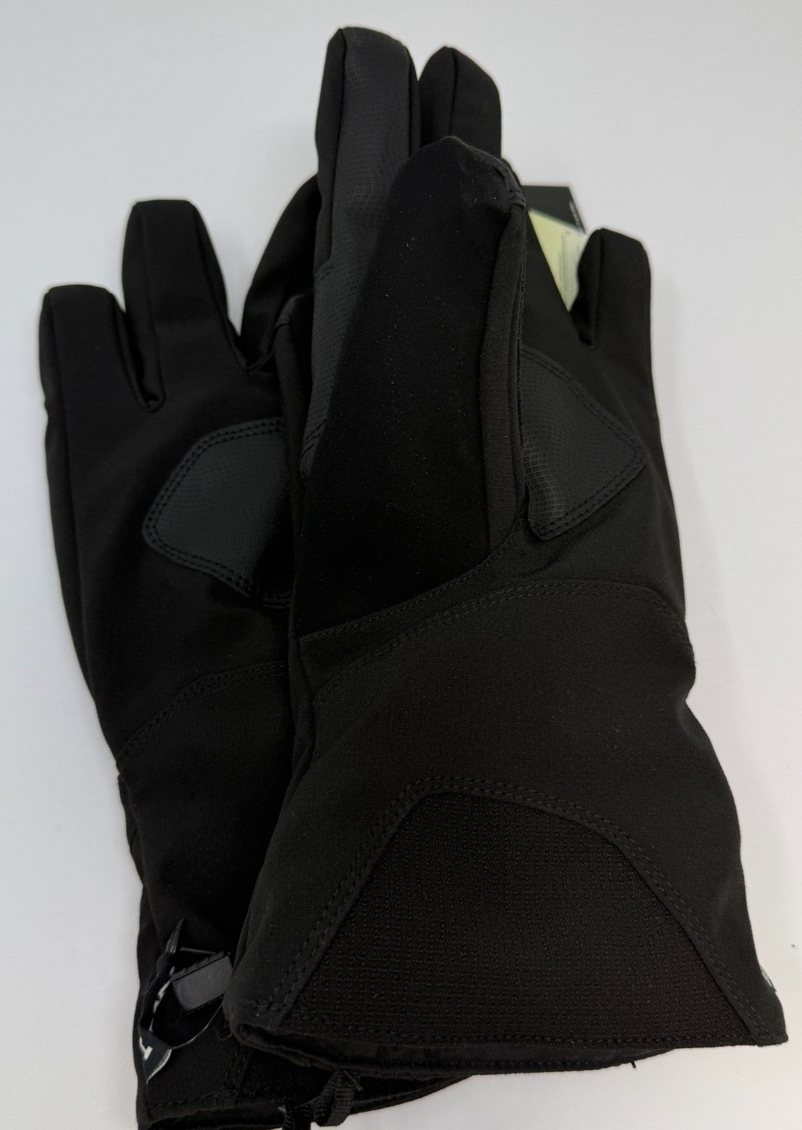 Unisex Waterproof Windproof Ski Gloves with Breathable Sensatec - Black, Small