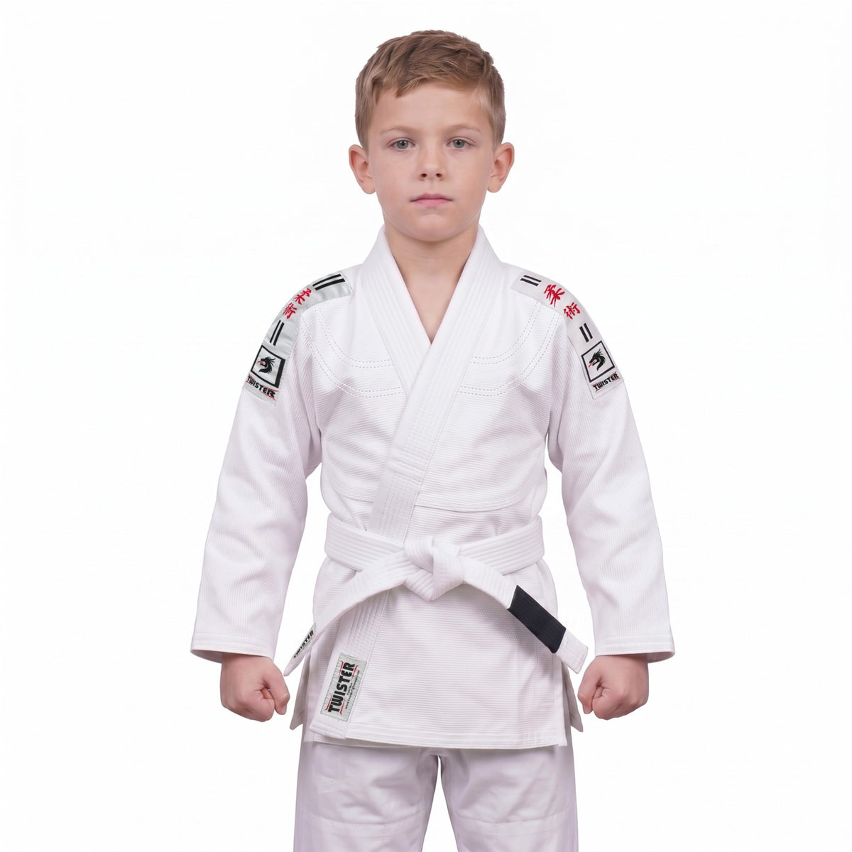 Kids Jiu Jitsu Gi Ultra Light Youth Martial Arts Uniform with Free Bag & Belt
