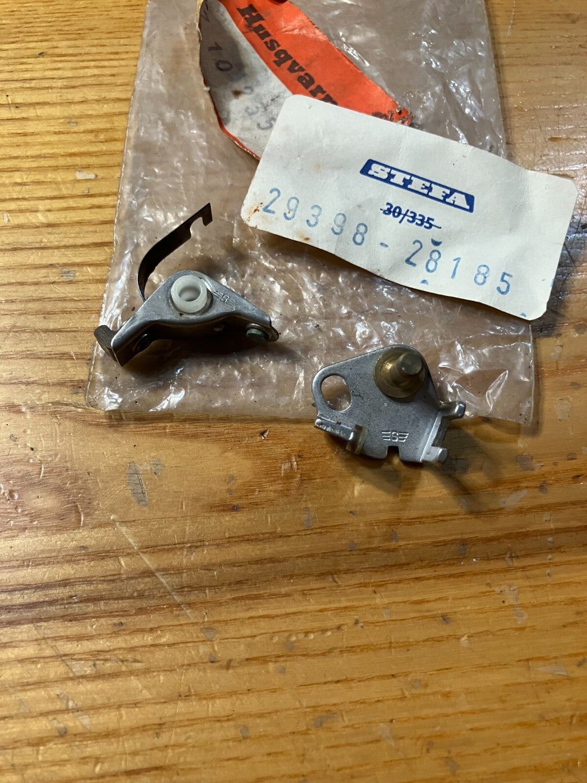 NOS Husqvarna SM 150 Ignition Points for Vintage Mini Sleds - Scarce Part