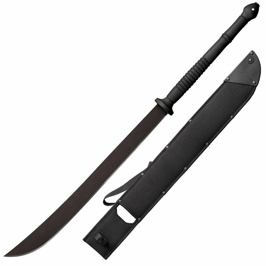22-Inch Carbon Steel Thai Machete with Sheath - Versatile Brush Cutter