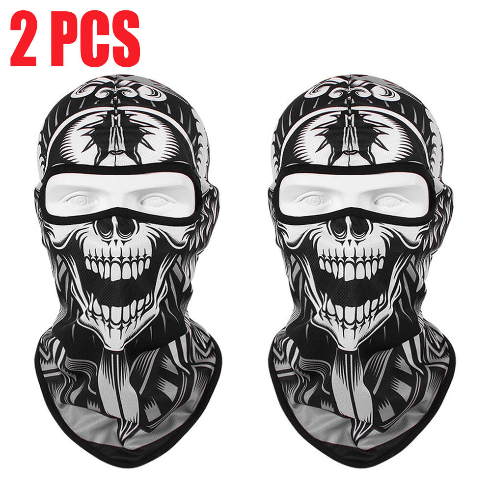 Windproof Tactical Balaclava Face Mask for Outdoor Sports - 2 Pack