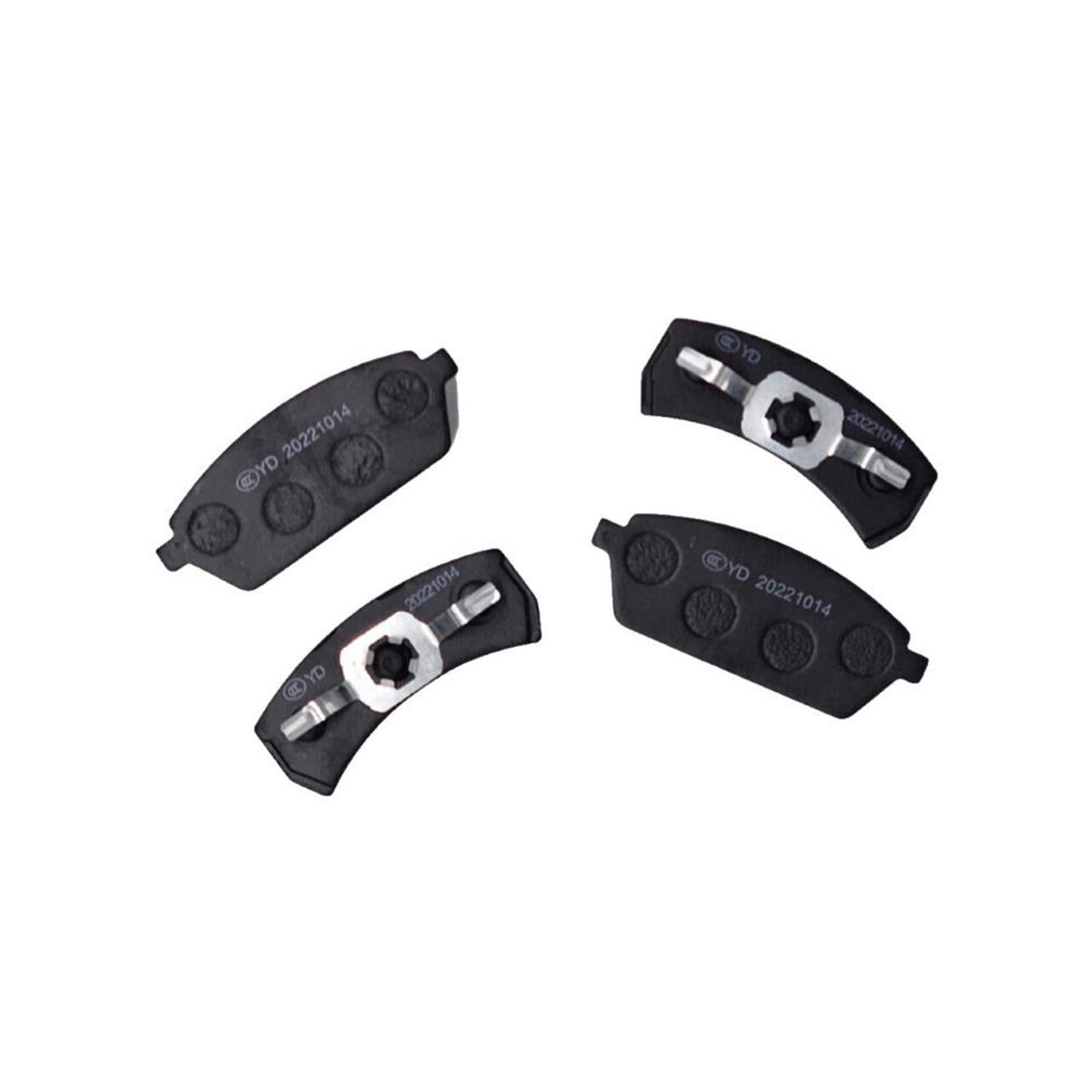 Front Disc Brake Pads for ICON Golf Carts I20 I40 I60 I80 Replacement Set