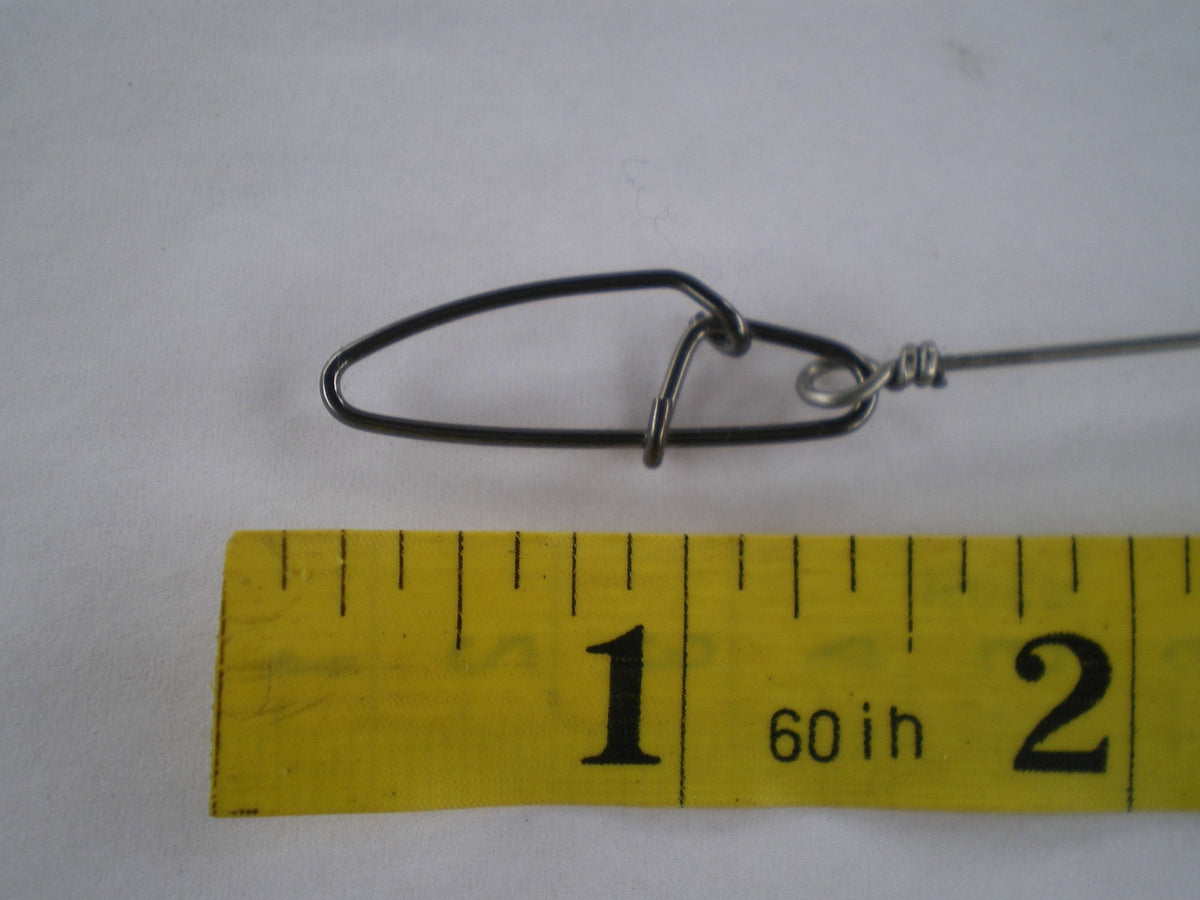 15 pcs Stainless Steel Fishing Leader Wire 8 Inch 100lb Test with Swivels & Hooks