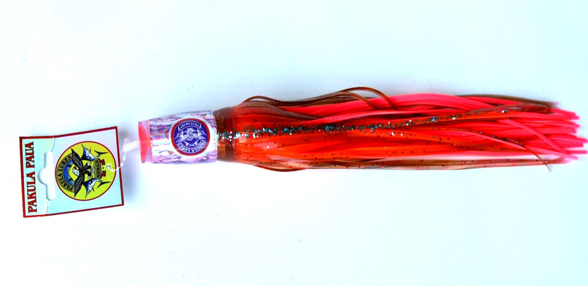 Glow-in-The-Dark Big Game Trolling Lure - Pakula Medium Sprocket Squid