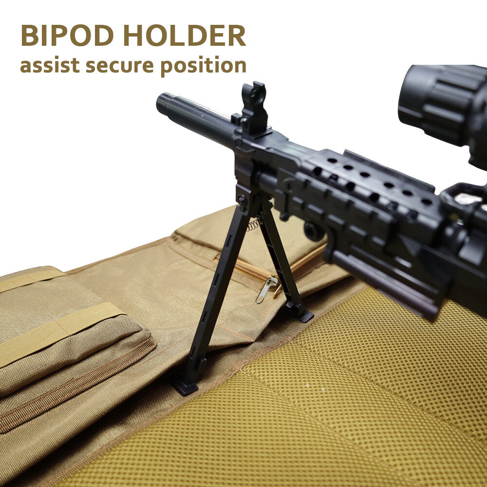 Extra Large Hunting Shooting Mat with Padded Knees and Non-Slip Base