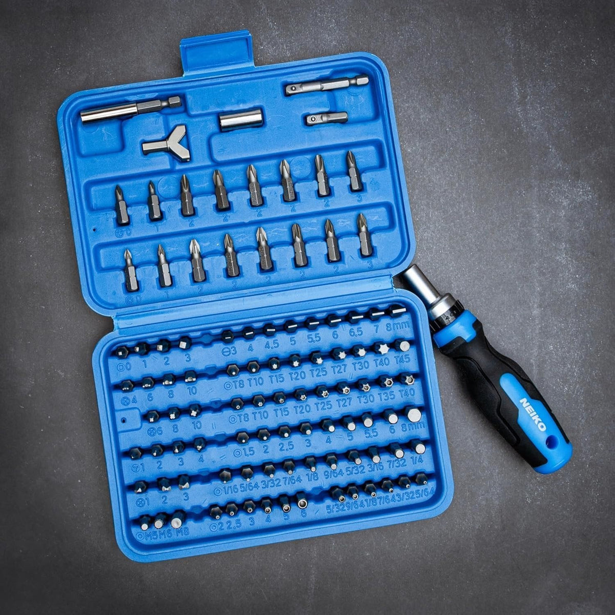 Security Screwdriver Bit Set 101 Pieces - Chrome Vanadium Steel for Gunsmithing and Precision Repairs