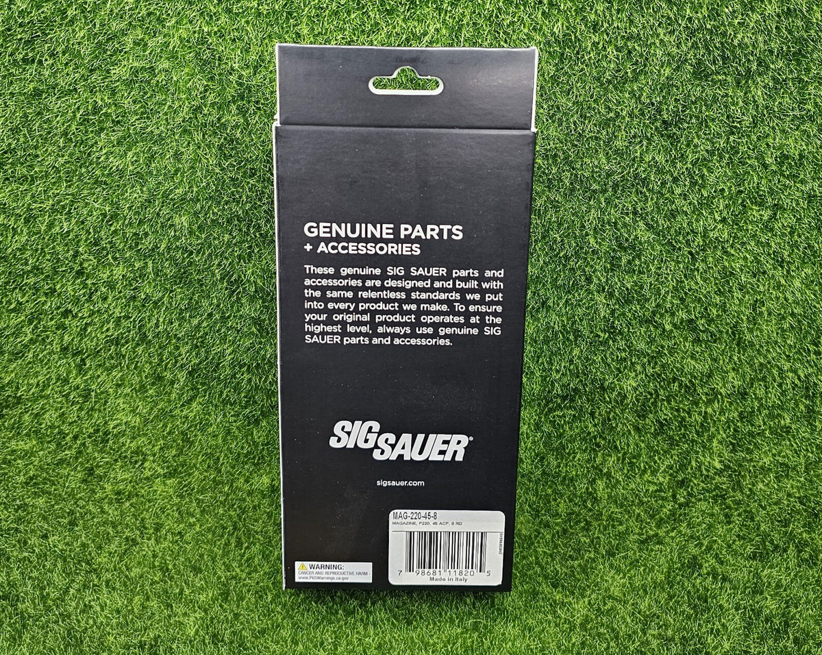 Sig Sauer P220 .45 ACP 8-Round Stainless Steel OEM Pistol Magazine