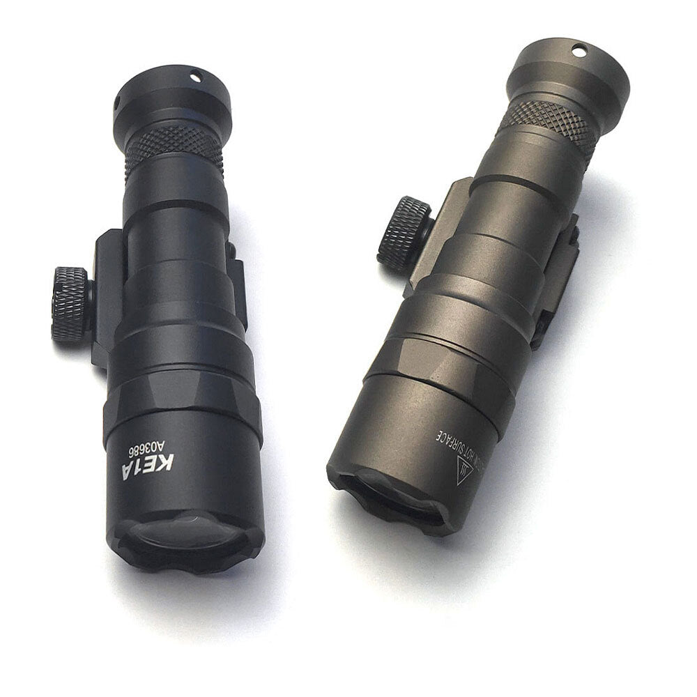 Tactical LED with Pressure Switch & Tail Cap - Black