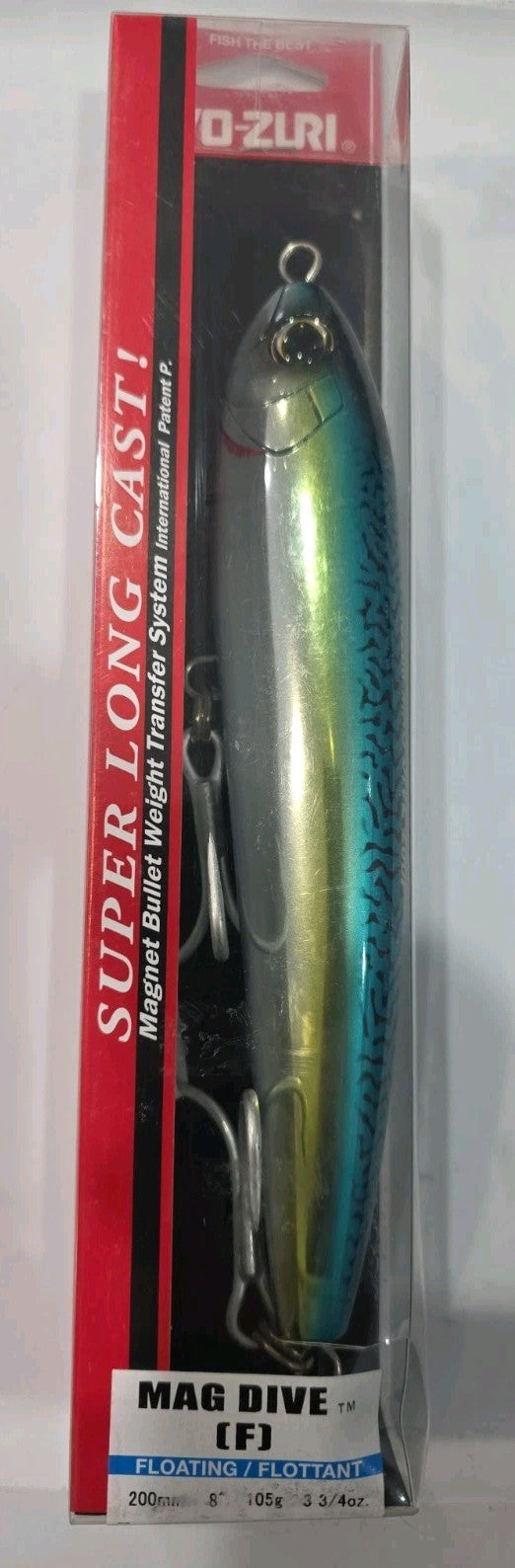 Saltwater Long Cast Stick Bait for Fishing - Versatile, Heavy-Duty Lure