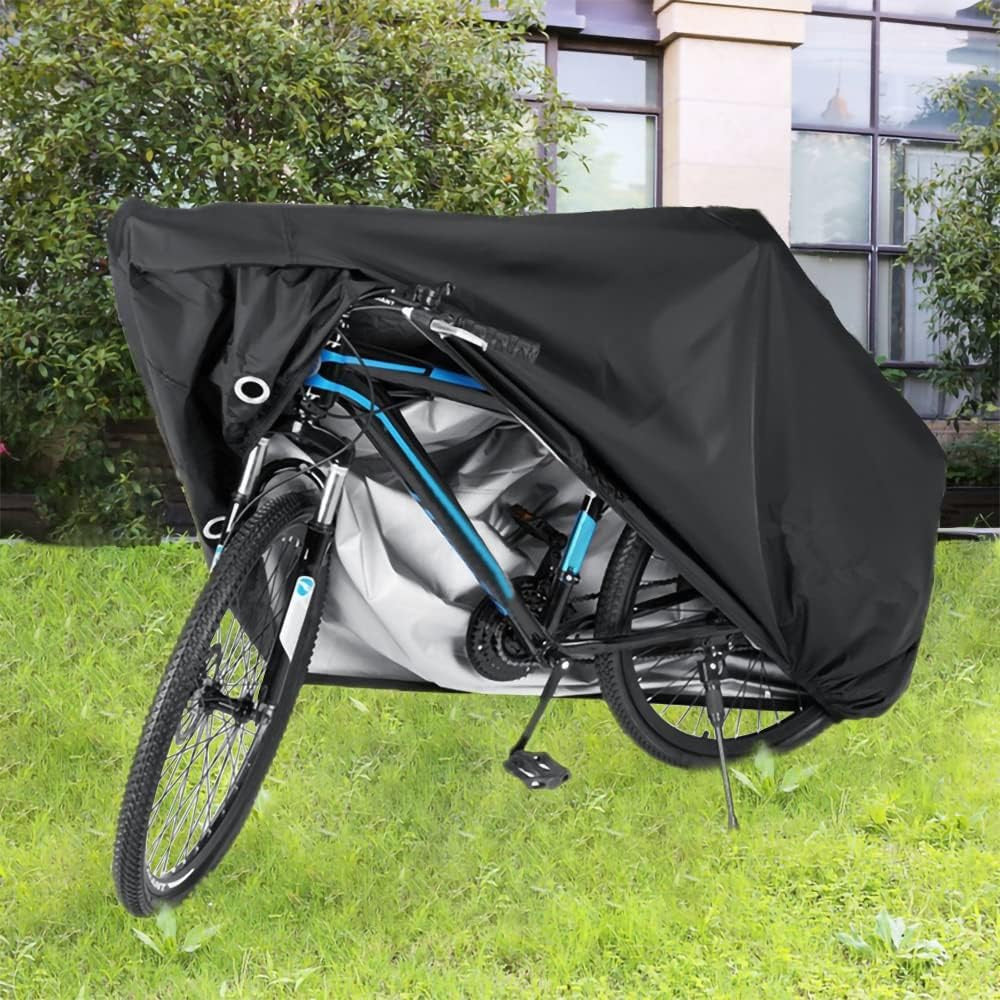Heavy Duty Waterproof Bike Cover for 2 Bikes - Outdoor Protector, All-Weather