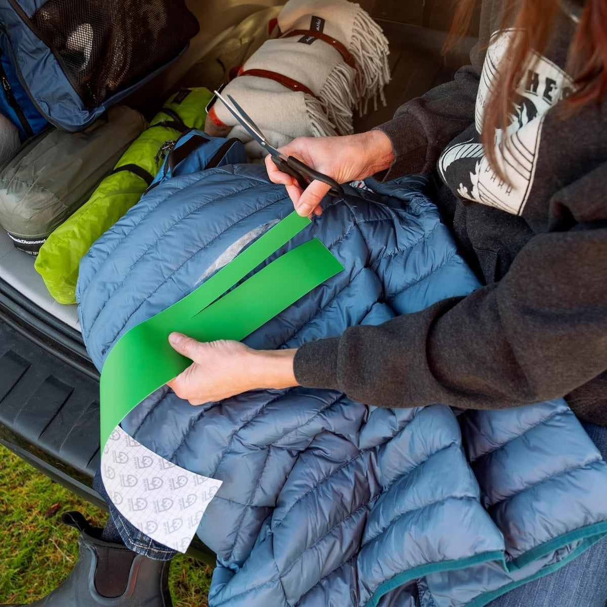 Outdoor Gear Repair Tape - Waterproof Fabric and Vinyl Patch Roll