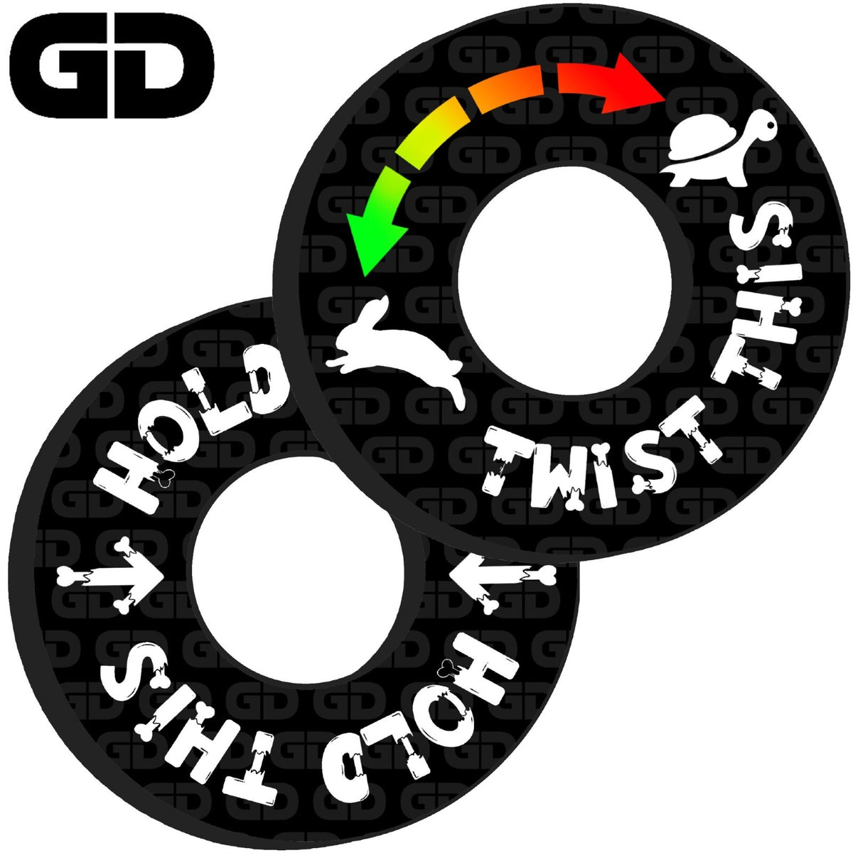 Premium BMX Bike Handlebar Grip Donuts - Multiple Designs & Sizes