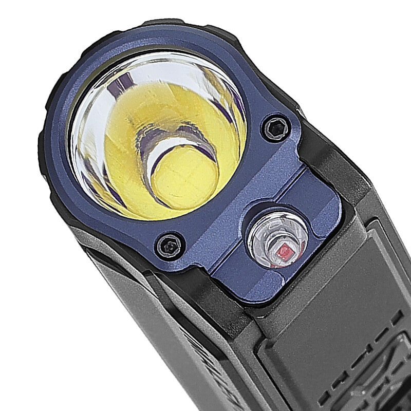 6000 Lumens USB-C Rechargeable EDC LED Flashlight - Waterproof Aluminum Torch