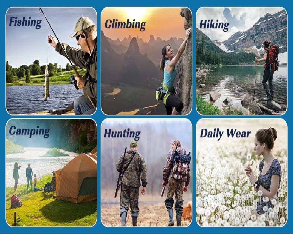21 in 1 Paracord Survival Bracelet Kit with Emergency Tools & SOS Light