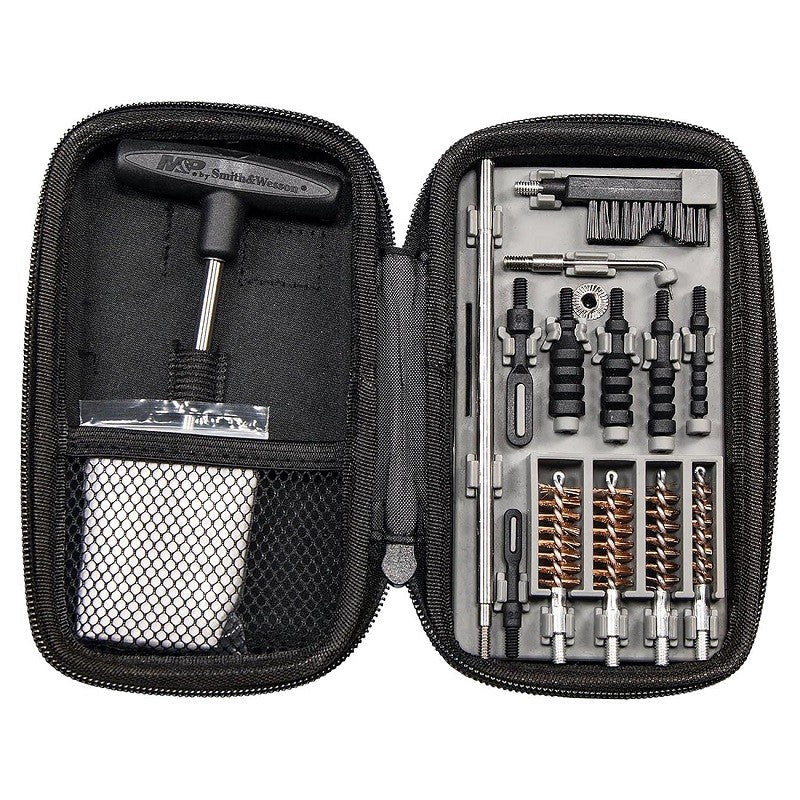 Multi-Caliber Pistol Cleaning Kit for 9mm, .40, .45 - Compact & Portable