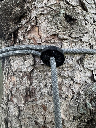 Micro Tether Rope for Saddle Hunting 7mm Strong Rope System with Carabiner