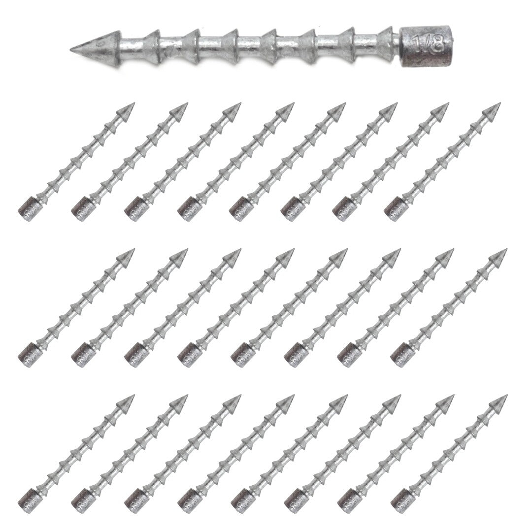 Fishing Nail Weights Set - Multiple Sizes for Soft Plastic Baits