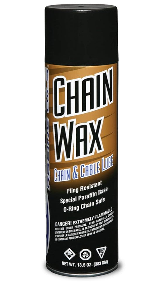 Motorcycle Chain Wax Lubricant 13.5oz - Water-Resistant Chain Protectant