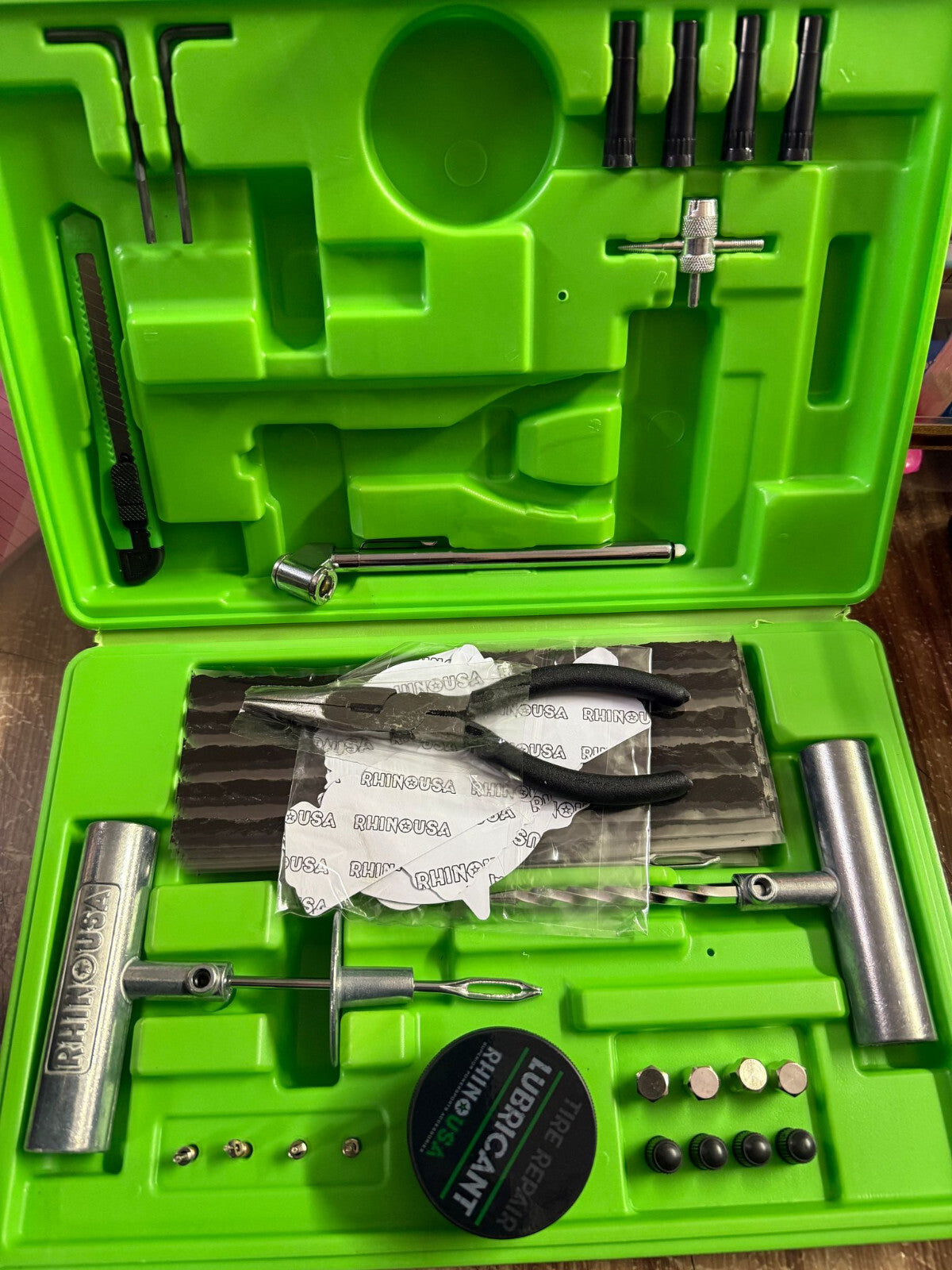 86-Piece Tire Plug Repair Kit for Puncture and Flat Tire Fixes