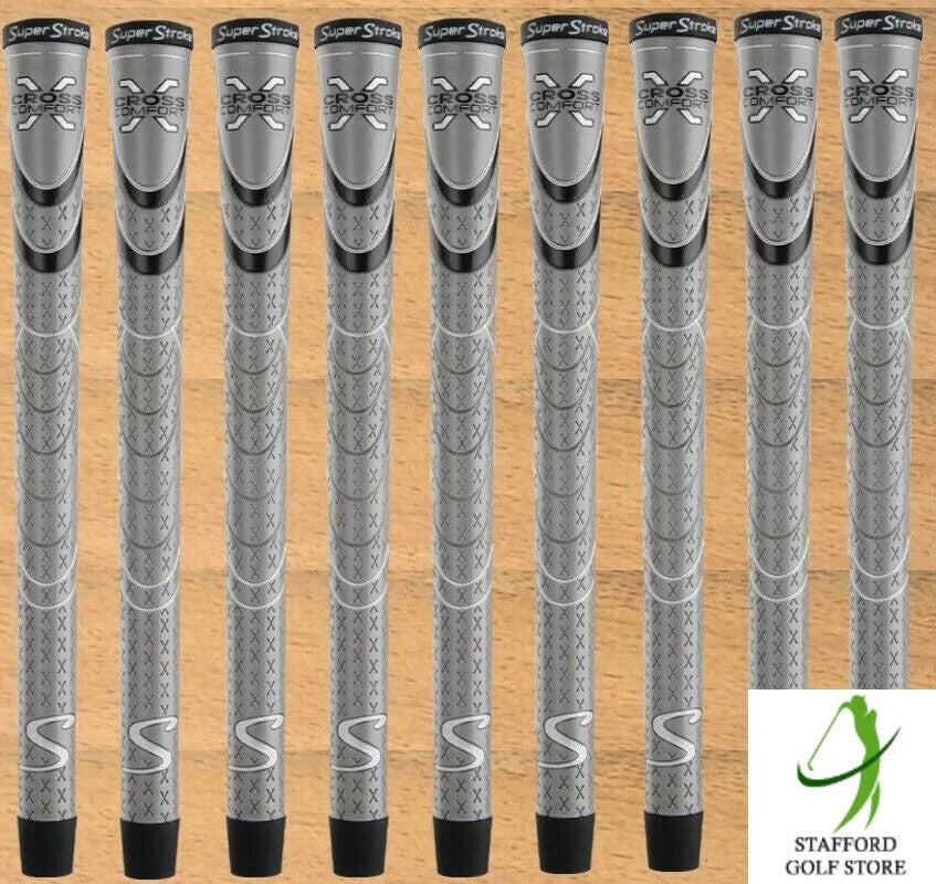 Golf Grip Set - Super Stroke Cross Comfort Undersize, Standard, Midsize & Jumbo