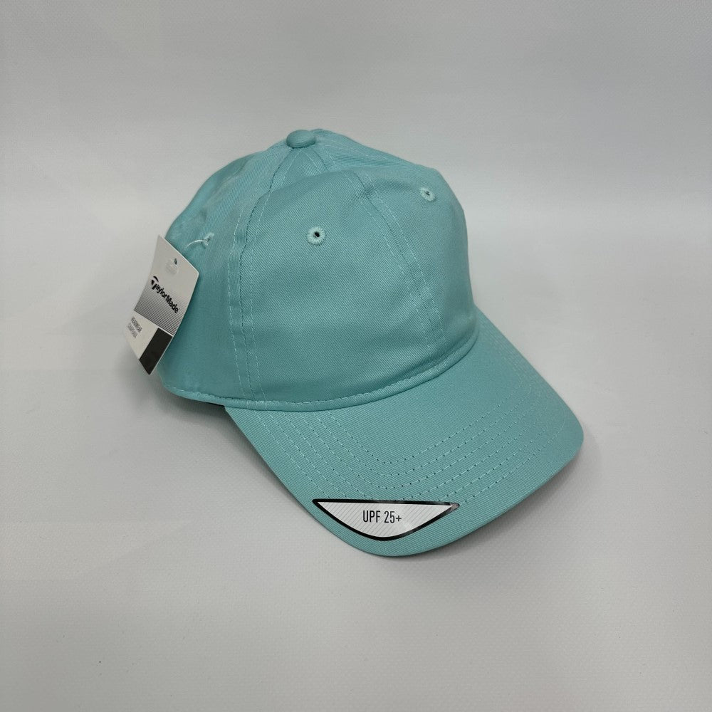 Women's Adjustable Golf Hat with UV Protection - Green, Rear Logo