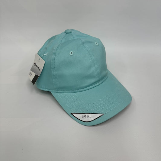 Women's Adjustable Golf Hat with UV Protection - Green, Rear Logo