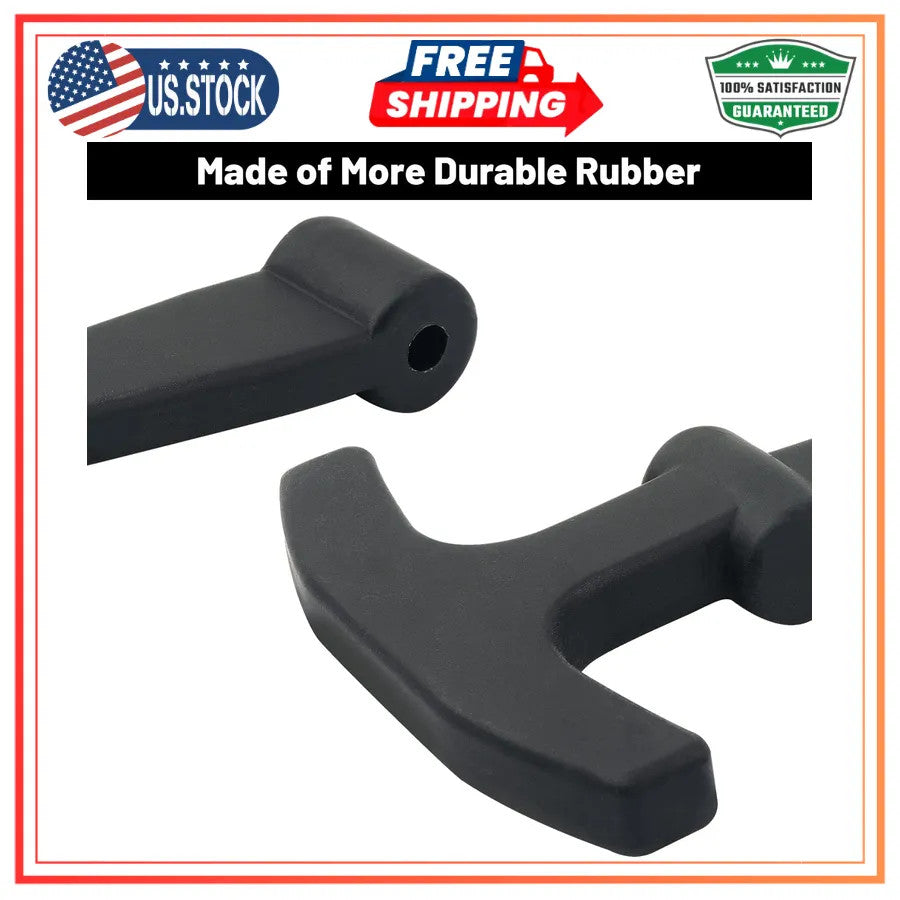 2 Pack Durable Rubber Cooler Lid Latches for Yeti and Most Hard Coolers