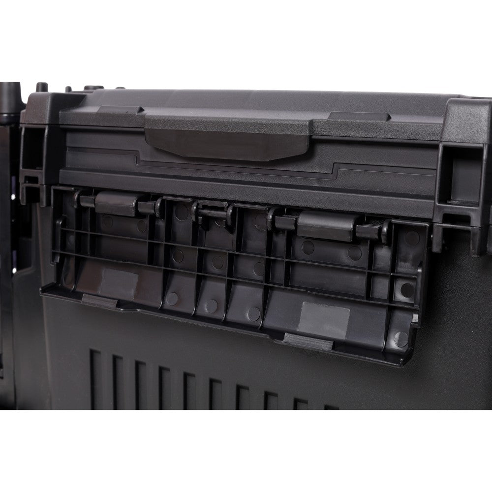 Dual Layer Fishing Tackle Box Organizer with Large Capacity & Portable Handle