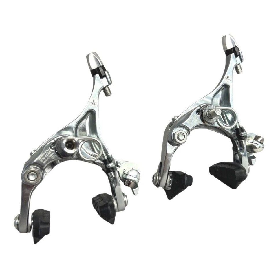 Shimano Tiagra BR‑4600 Road Brake Caliper Set Front & Rear Silver Dual-Pivot