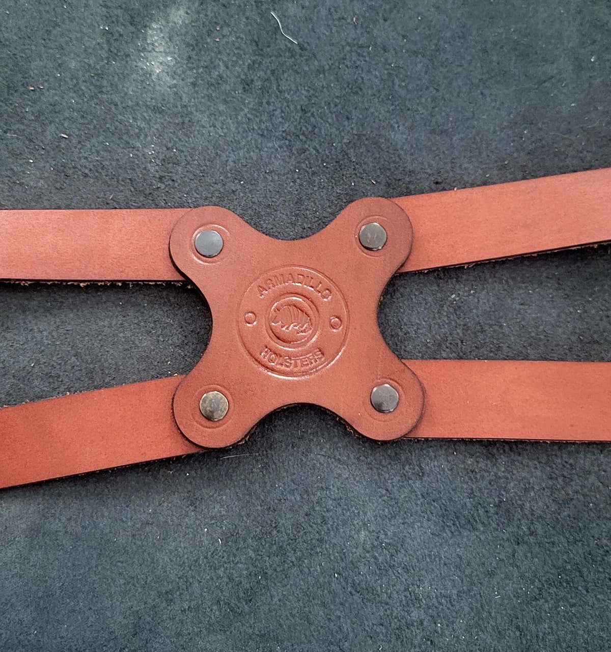 Leather Horizontal Shoulder Holster for Sig P365 P365X - Right Hand Fit