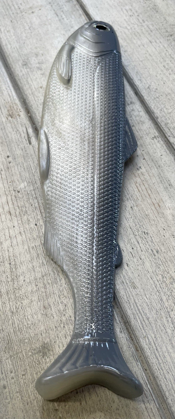 8-Inch Weedless Swimbait Fish Lure Ghost Shad Soft Plastic Bait