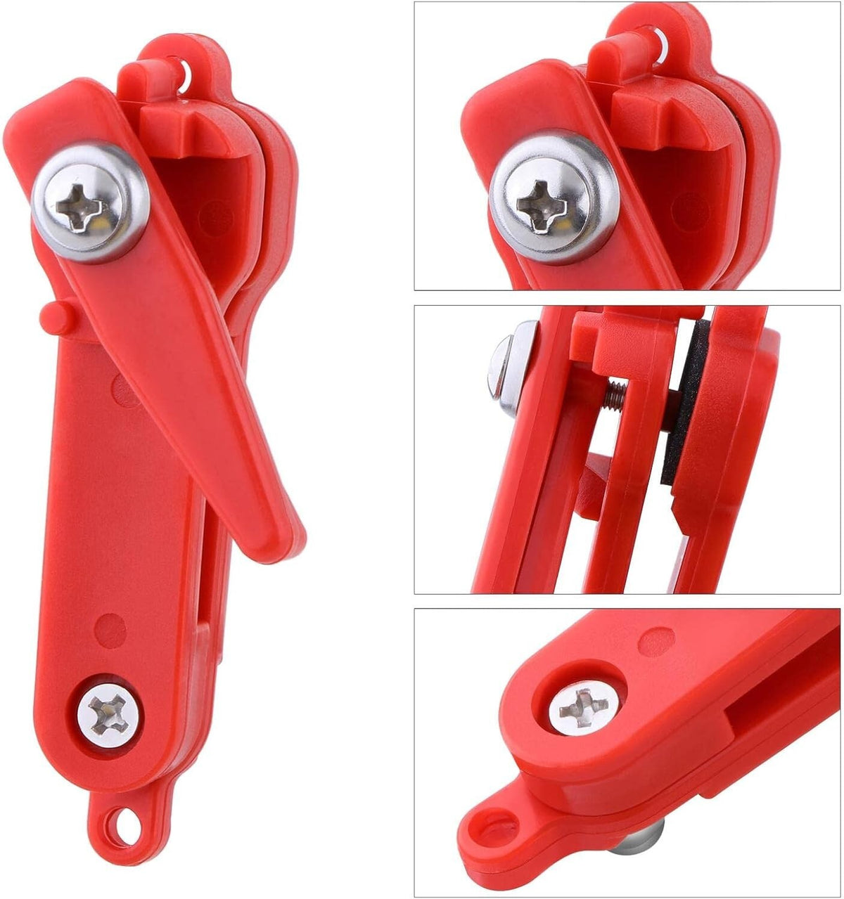 Heavy Tension Release Clip Set for Fishing Line & Planer Boards - 6 Pieces