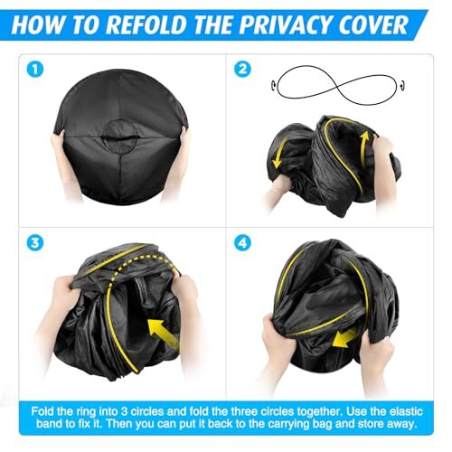 Portable Privacy Tent for Camping and Outdoor Use