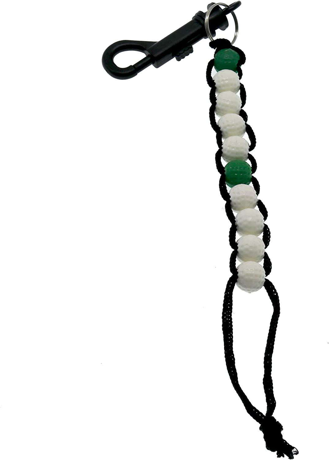 Golf Score Counter Beads with Clip - Stroke Tracking Tool for Golfers