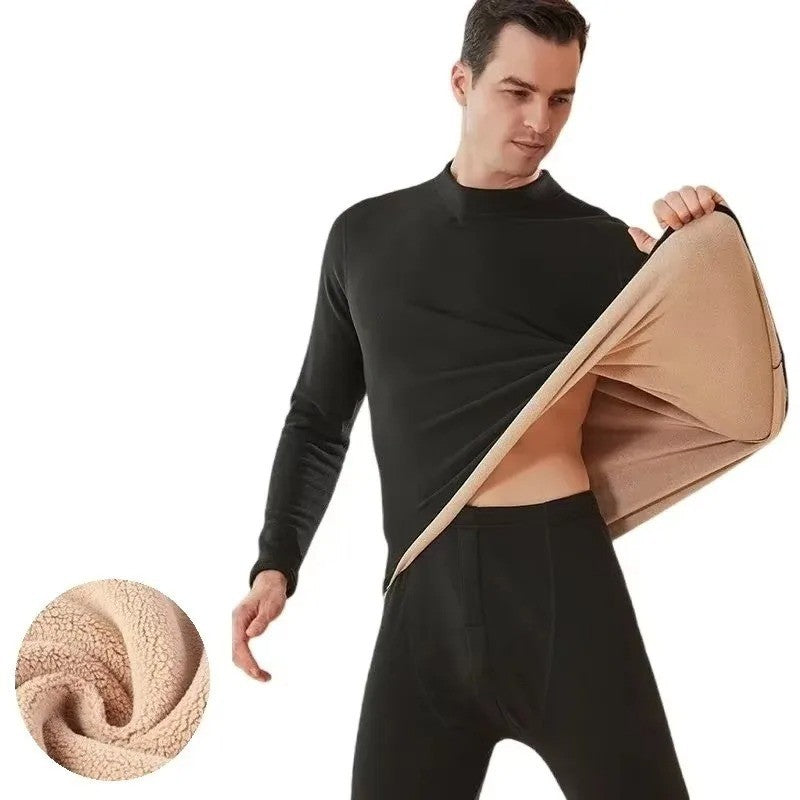 Men's Thermal Underwear Set - Warm Base Layer for Winter Sports