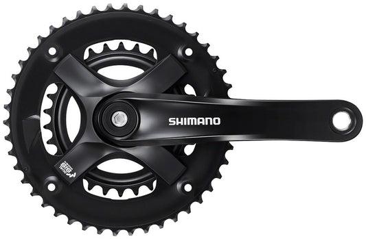 Shimano 7/8-Speed Bicycle Crankset 170mm 46-30T Square Taper Black