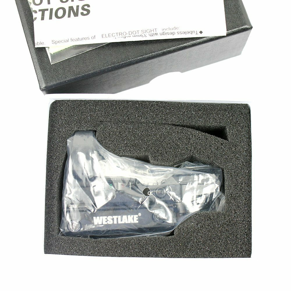 Red Green Dot with 4 Reticles, 11mm Dovetail Mount, Tactical Scope