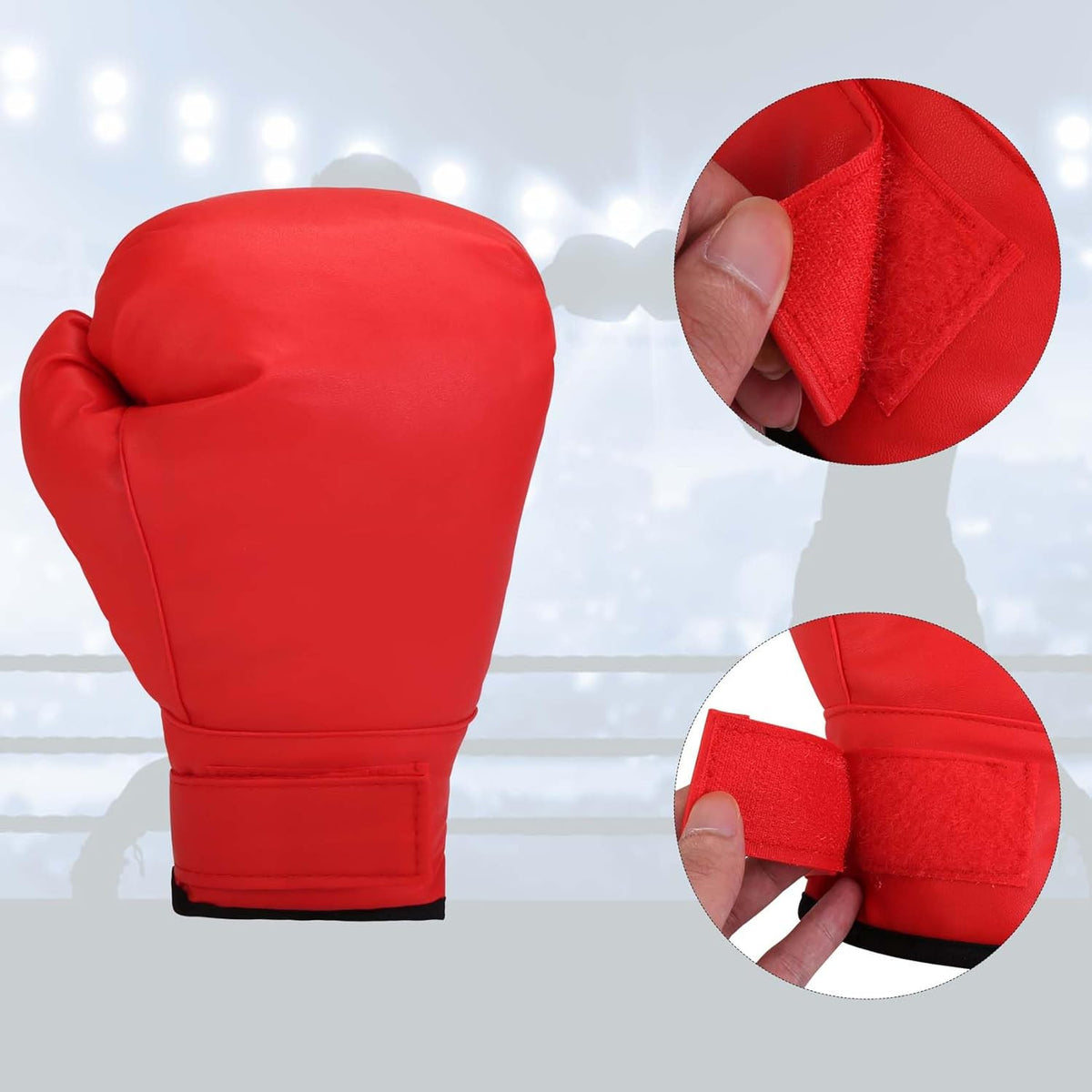 Kids & Beginner Boxing Gloves 8oz-12oz with Soft Padding, Adjustable Fit