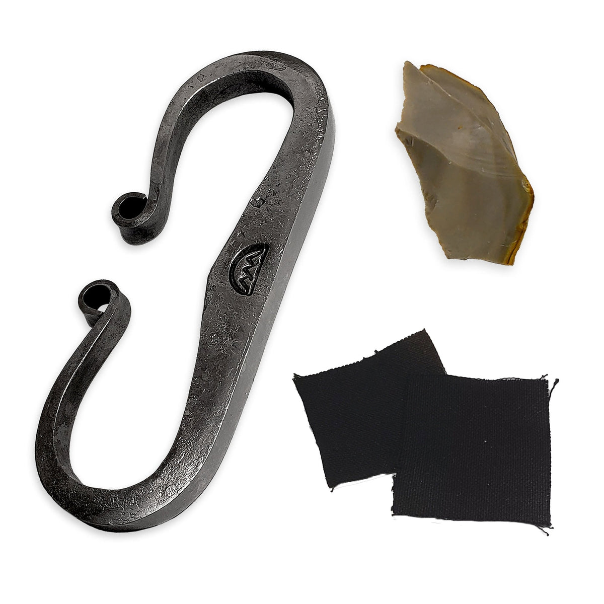 Traditional Fire Steel - Steel Flint Striker for Bushcraft Fire Starting
