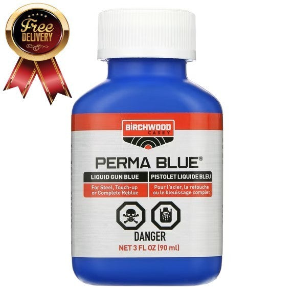 Gun Bluing Solution Liquid Cold Blueing for Steel Metal Touch Up 3 OZ