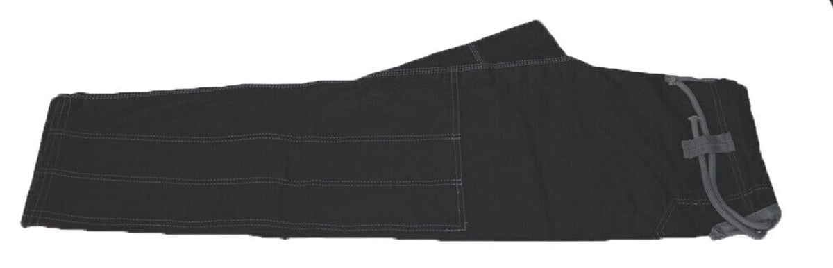Brazilian Jiu Jitsu Gi Uniform Set with Free Belt - Black and Gray