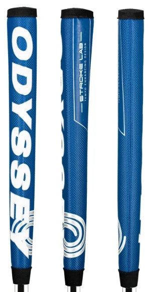 Odyssey Stroke Lab Putter Grip Standard Pistol Navy Blue White Golf Accessory